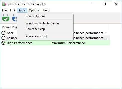 Switch-Power-Scheme-tools-menu