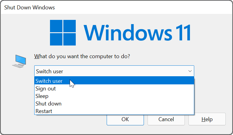 Switch-User-alt-plus-f4