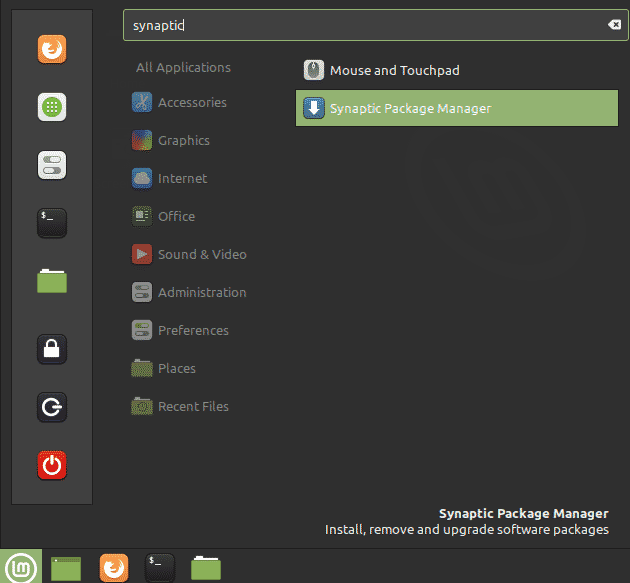 Synaptic-package-Manager