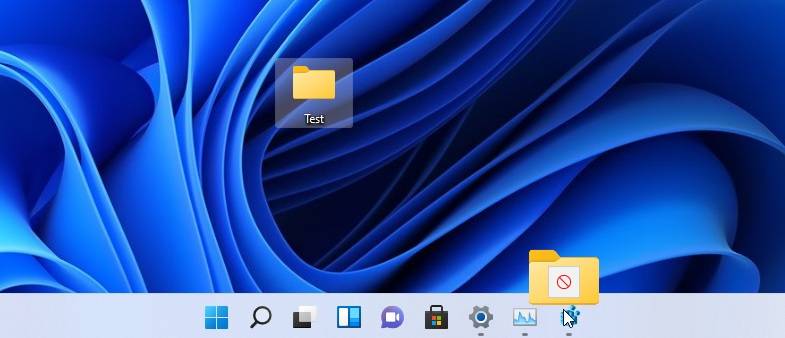 Taskbar-drag-and-drop