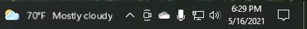 Taskbar-feed-blurry