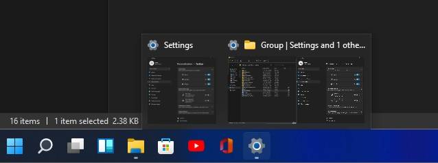 Taskbar-groups Taskbar-groups