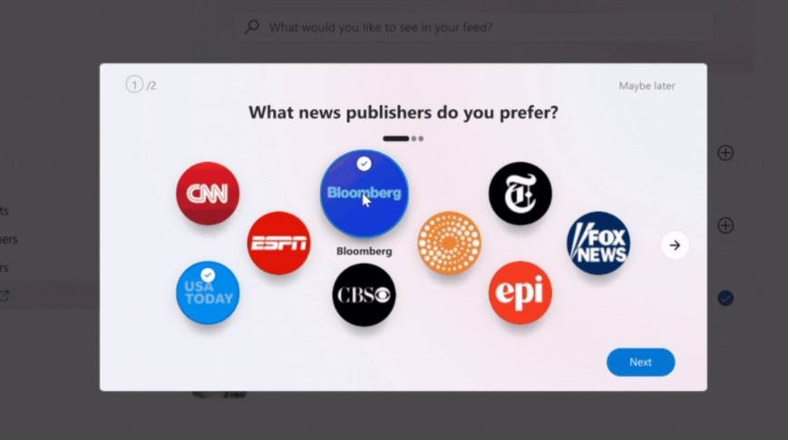 Taskbar-newsfeed-settings