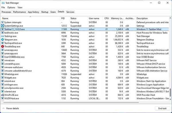 TaskbarXI-Windows-11-Task-Manager