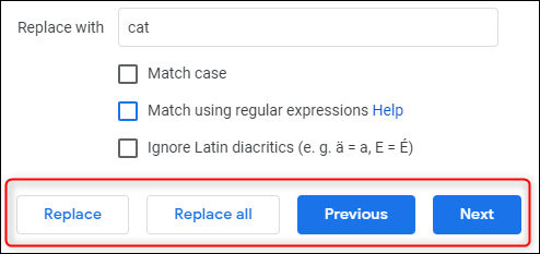 The-replace-and-navigation-buttons.