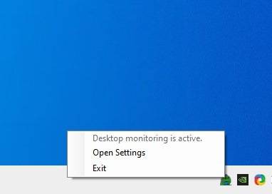 Tidy-Desktop-Monster-tray-menu