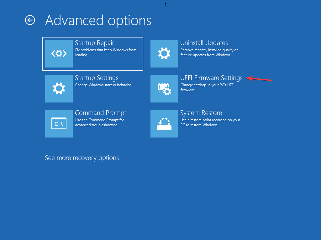 UEFI-option UEFI-option