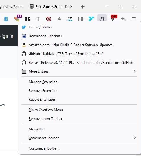 Undo-Close-Tab-addon-interface