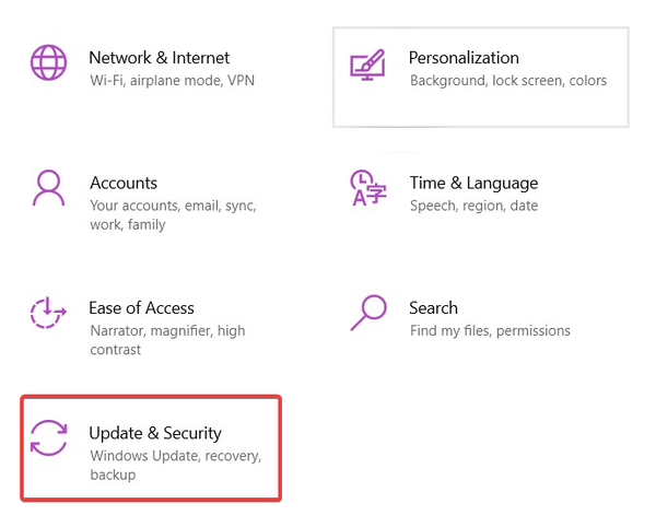 Update-and-security Update-and-security