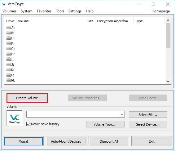 VeraCrypt-apps