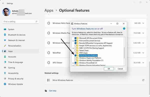 WSA-Windows-11-Virtual-Machine-Platform WSA-Windows-11-Virtual-Machine-Platform
