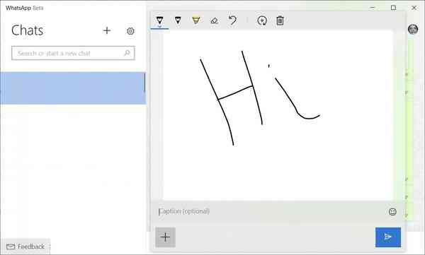 WhatsApp-UWP-inking
