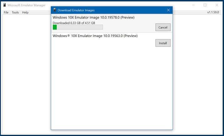 Windows-10X-Emulator-Image