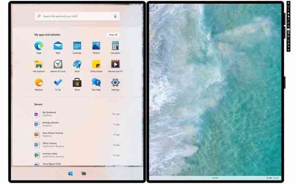 Windows-10X-Start-menu
