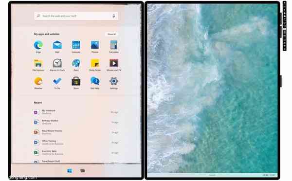 Windows-10X-Start-menu