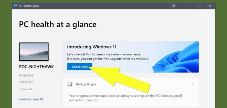 Windows-11-PC-Health-Checck-App