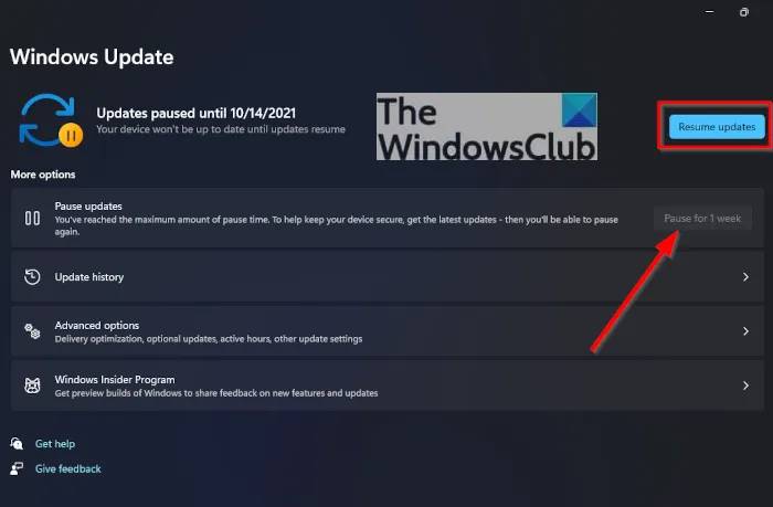 Windows-11-Pause-Updates