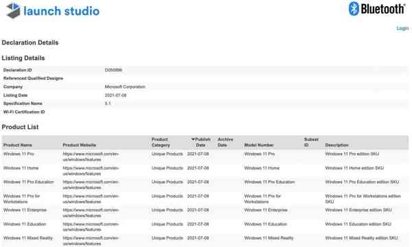 Windows-11-Versions-Bluetooth-SIG
