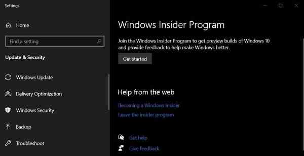 Windows-Insider-program