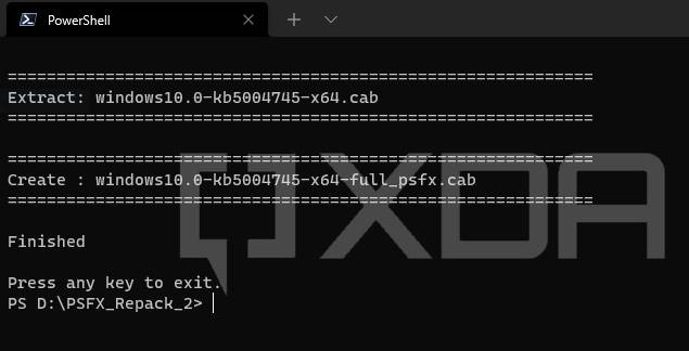 Windows-LCU-PSFX-Repack