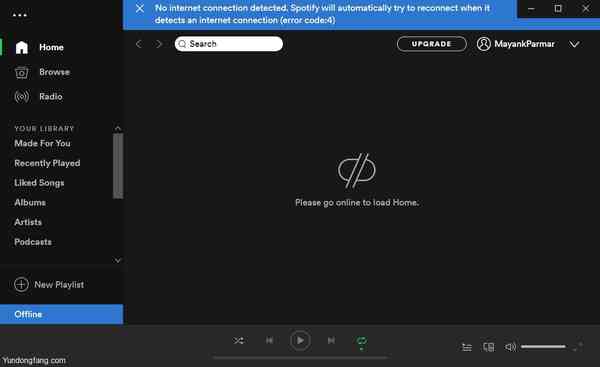 Windows-Spotify-app