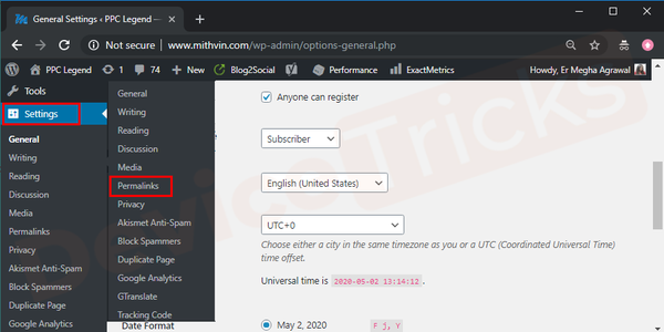 WordPress-Dashboard-Click-on-Settings-and-then-go-to-Permalinks WordPress-Dashboard-Click-on-Settings-and-then-go-to-Permalinks