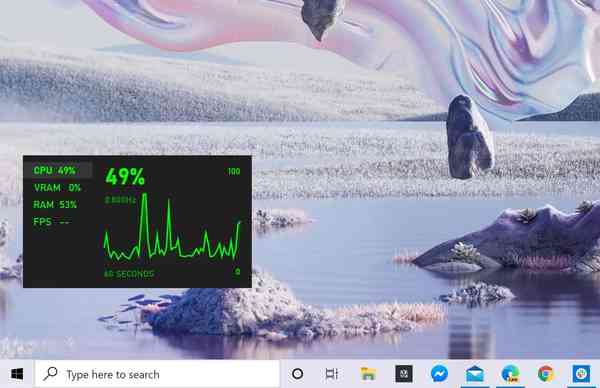 Xbox-Game-bar-resources-widget