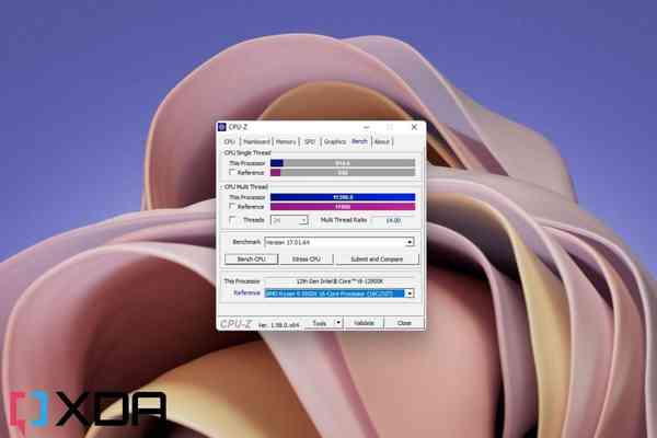 Z690-Aorus-Pro-motherboard-CPU-Z-benchmark