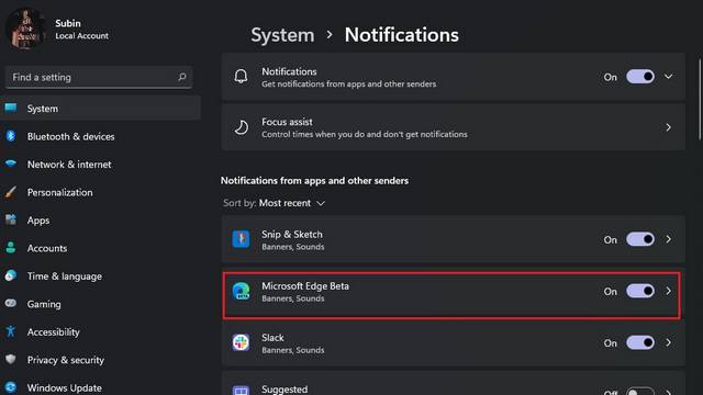 access-notifications-settings-win11