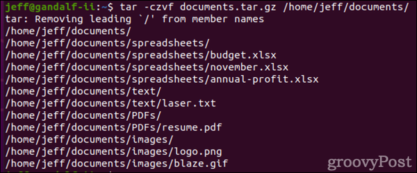 basic-tar-usage-to-create-compressed-archive