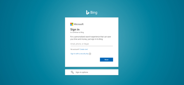 bing-login