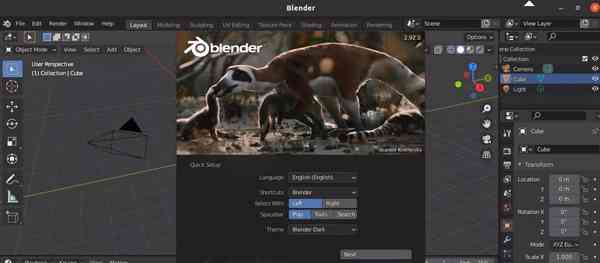 blender-interface