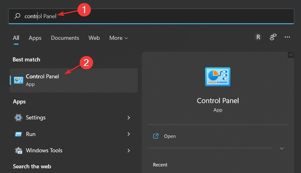 control-panel-search