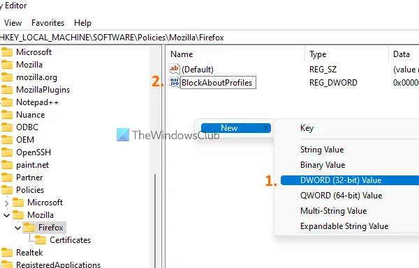 create-BlockAboutProfiles-DWORD-value