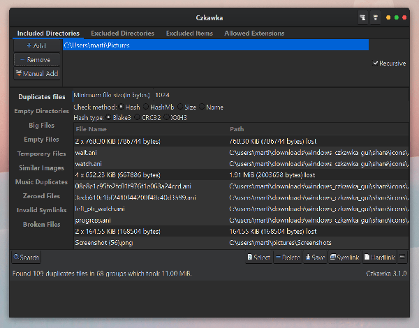 czkawka-duplicate-files-finder