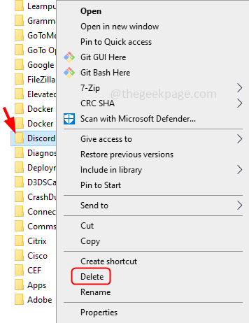 delete
