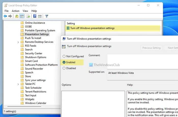 disable-presentation-settings-windows-11
