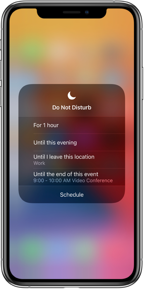 dnd-in-control-center