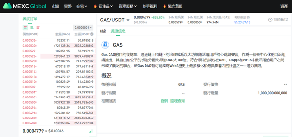 Gas DAO在哪交易，如何进行Gas DAO买卖