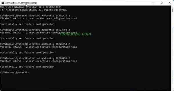 enable-Weather-icon-on-taskbar-with-Vivetool-from-command-prompt enable-Weather-icon-on-taskbar-with-Vivetool-from-command-prompt