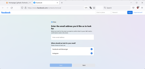 facebook-remove-email