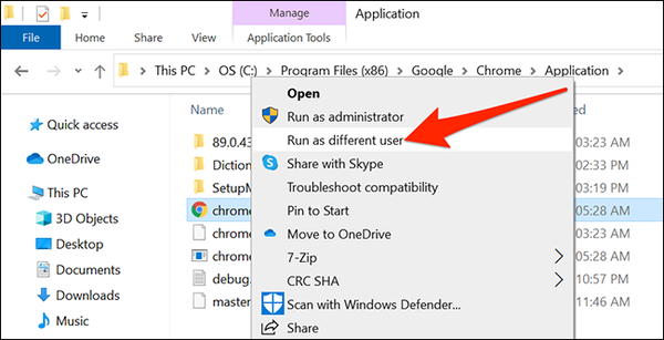 folder-run-as-different-user