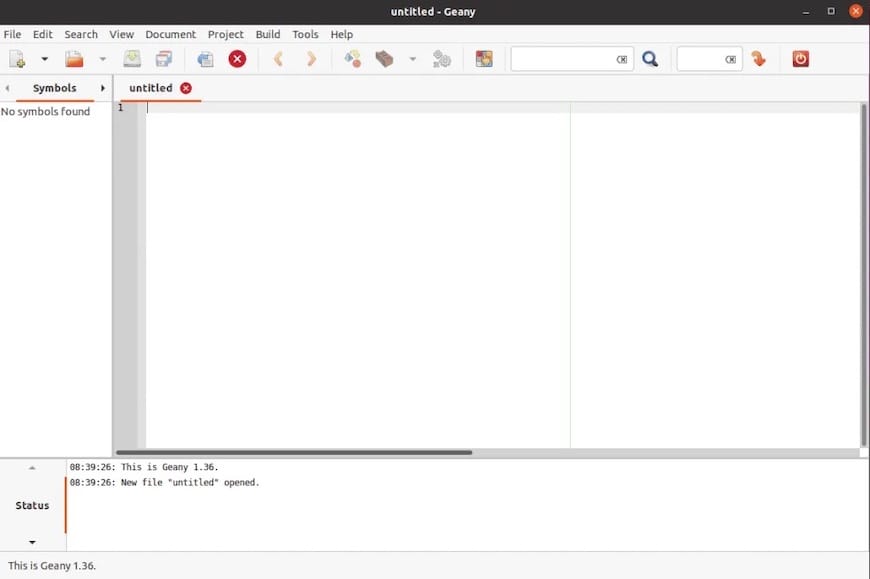 geany-IDE-user-interface
