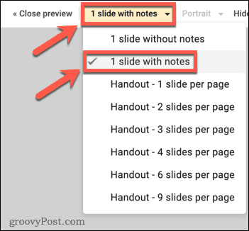 google-slides-one-slide-with-notes