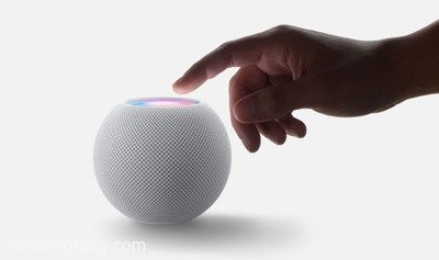HomePod mini通过14.3软件更新增加了对18W电源适配器的支持