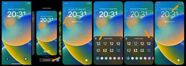 how-to-change-ios-16-font