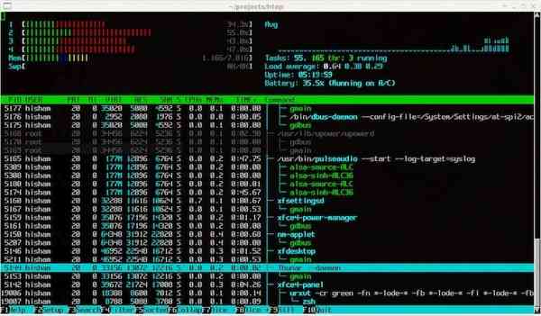 htop-linux
