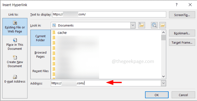 hyperlink