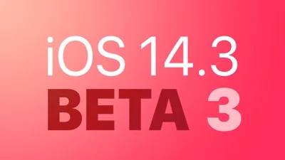 Ios 14.3 Dev Beta 3 Feature