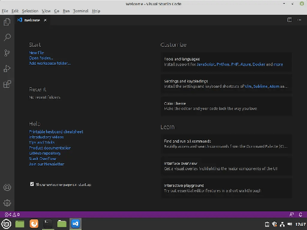 Install Vscode Linux Mint